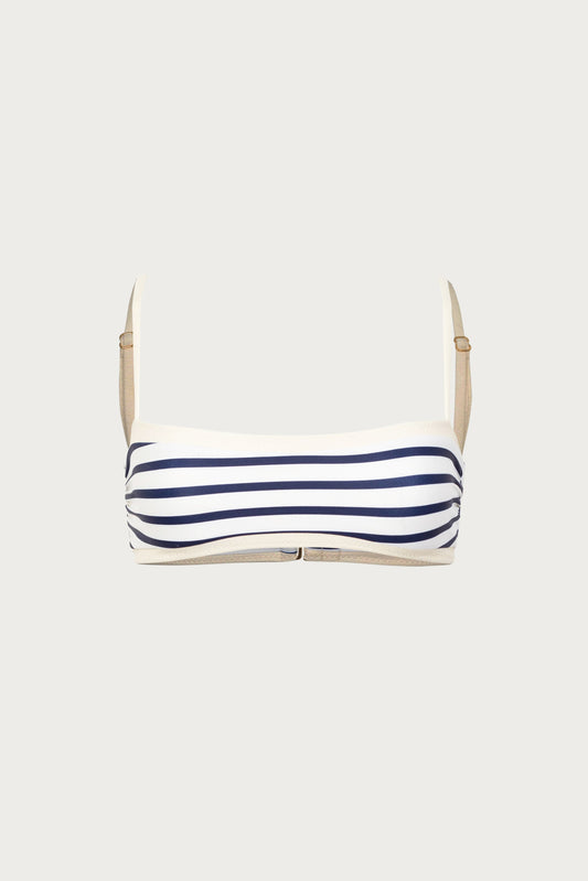 Colorblock - Bandeau And Bottom (Nautical Stripe)