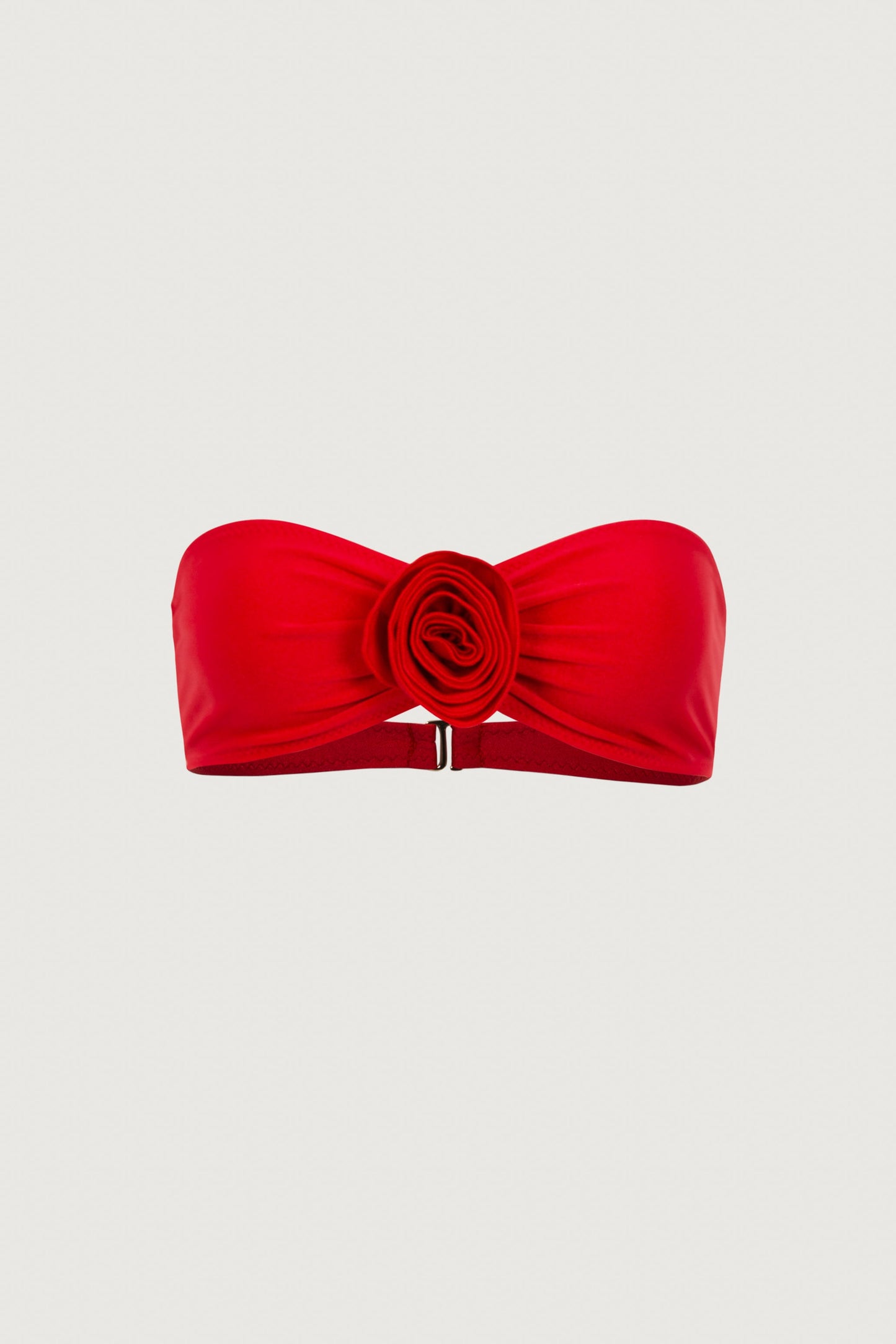 Rosette Bandeau And Bottom (Scarlet Red/Red)