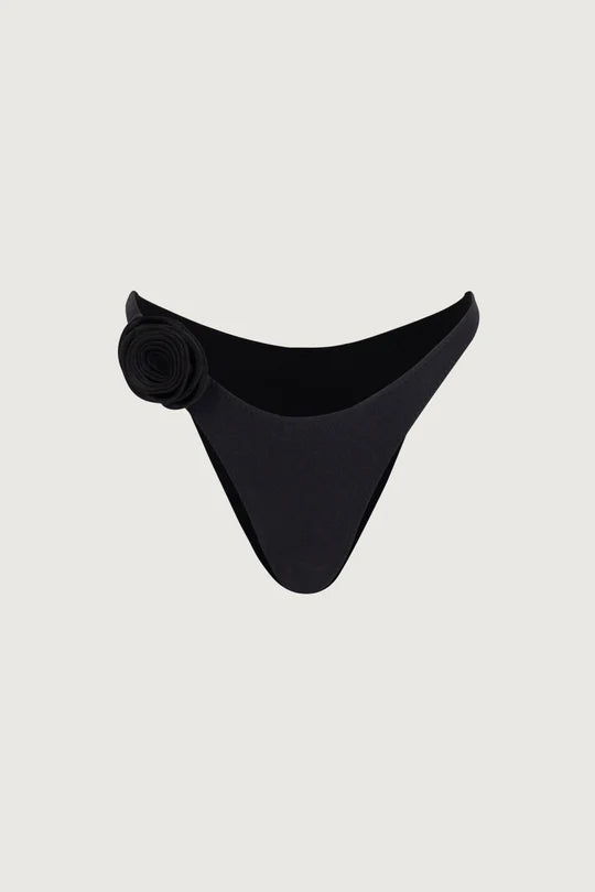 Rosette Bandeau And Bottom (Black/Black)