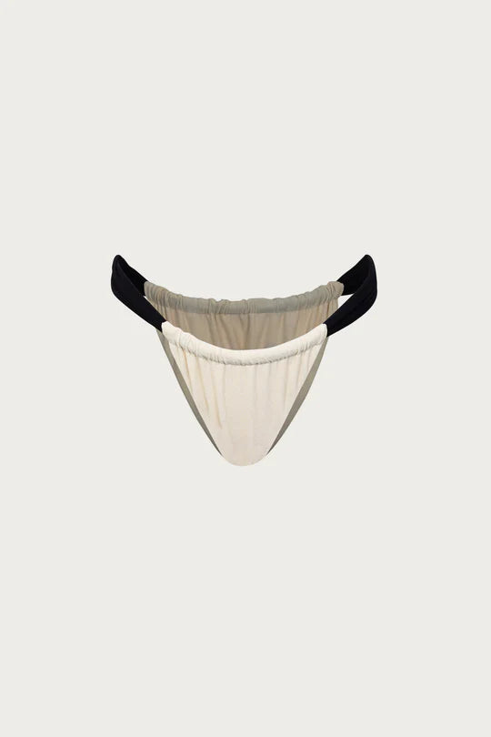 Underwire And Bottom (Cream/Black)